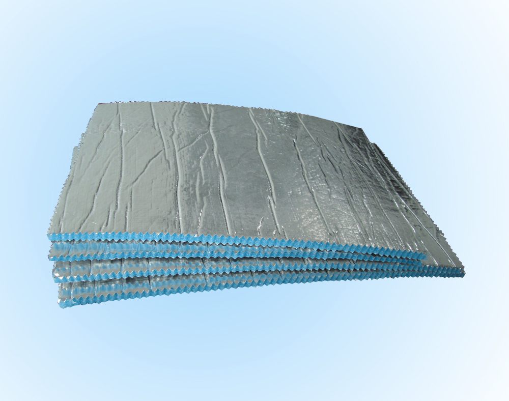 4mm ~ 8mm New Building Construction Aluminum Foil Fireproof XPE Foam Insulation Heat Materials
