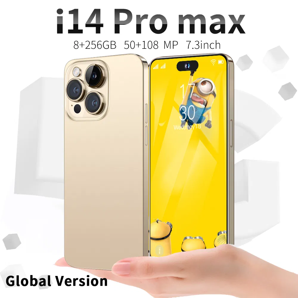Wholesale 7.3 Inch 8GB+256GB I 14 PRO Max Mobile Phone Customized Phone