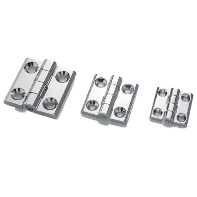Custom Stainless Steel Heavy Duty Hinges for Industrial Distribution Boxes