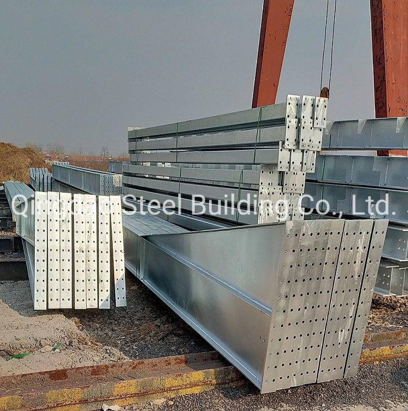 China Galvanized Prefabricated Factory Price Steel Structure for Steel Frame Structure Industrial Warehouse Worskshop Building Construction
