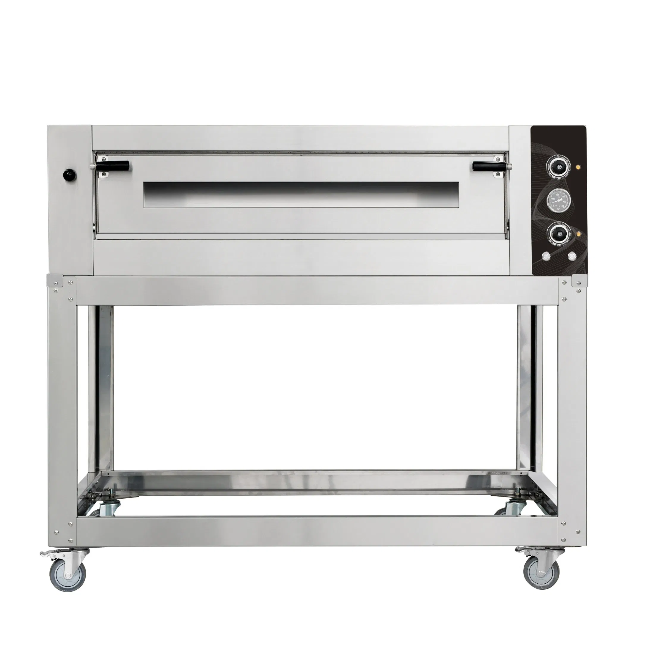 Versatile Stone Oven for Perfect Pizza, Bread, and Pastries