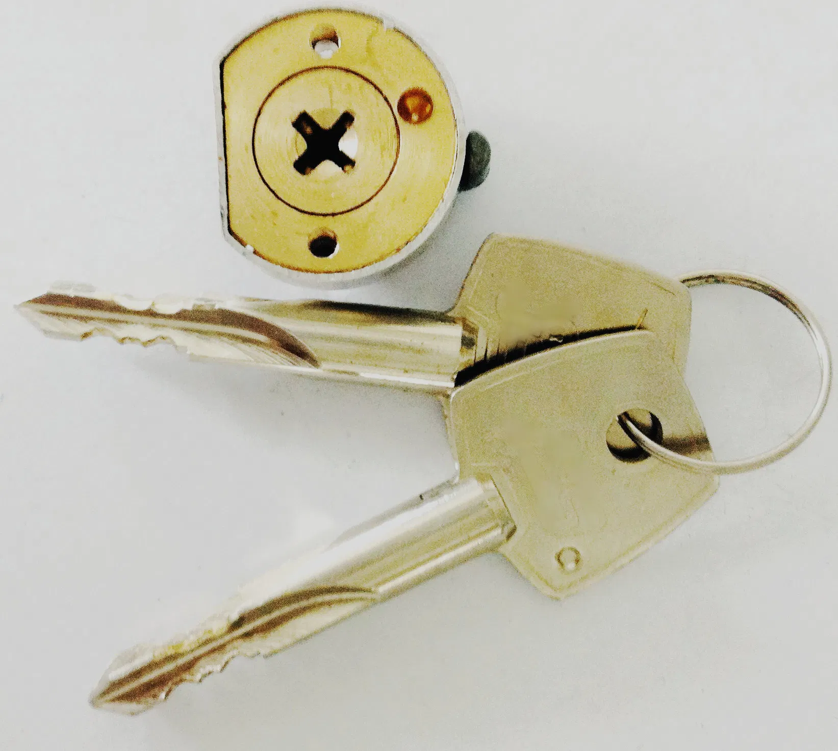 High Quality Cross Key Brass Lock Cylinder Metal Key Cross Lock Cylinde