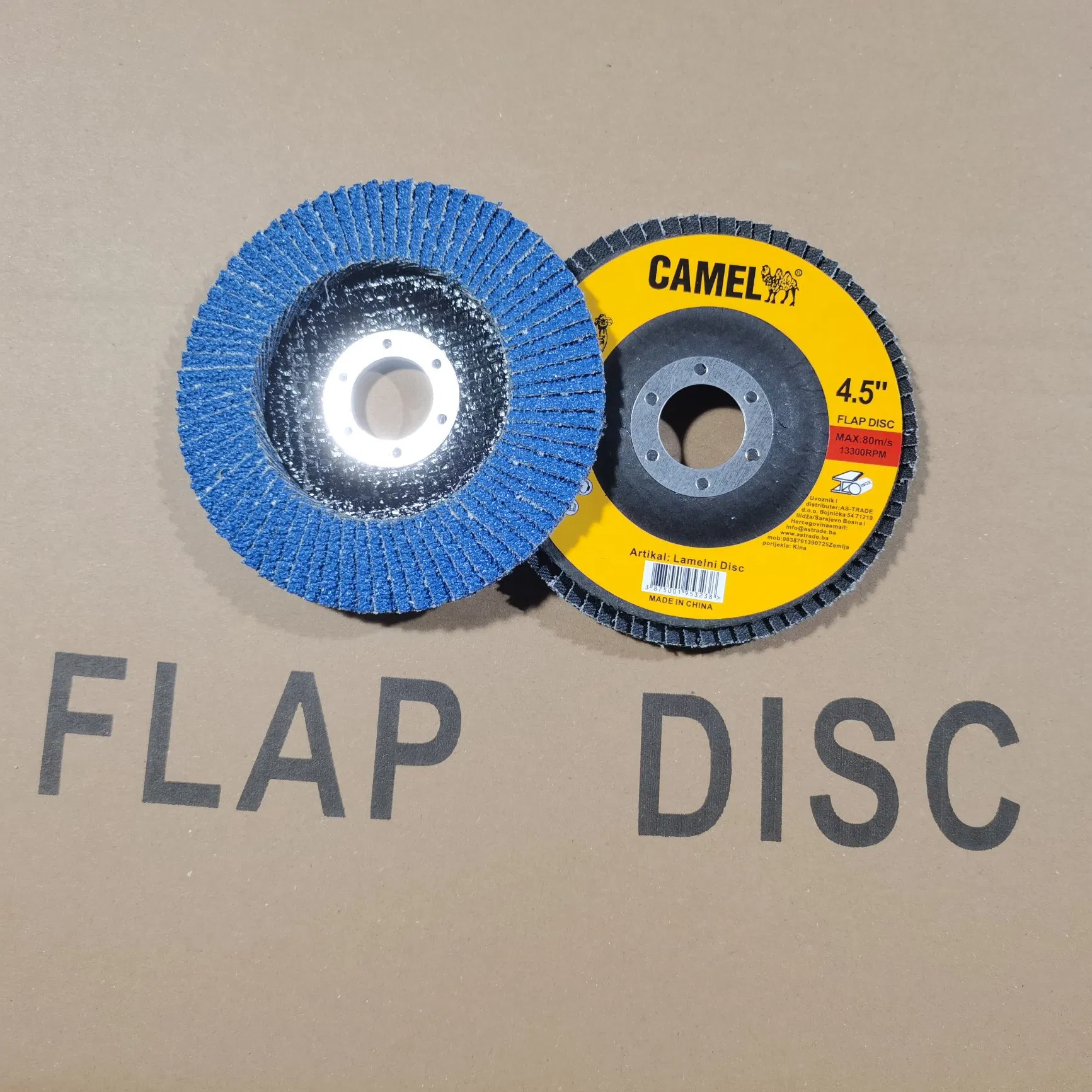 Лепестковый шлифовальный круг T27 180мм CAMEL