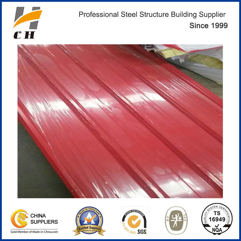Metal Building Material Roof and Wall Cladding Prepainted Corrugated Seel Sheet