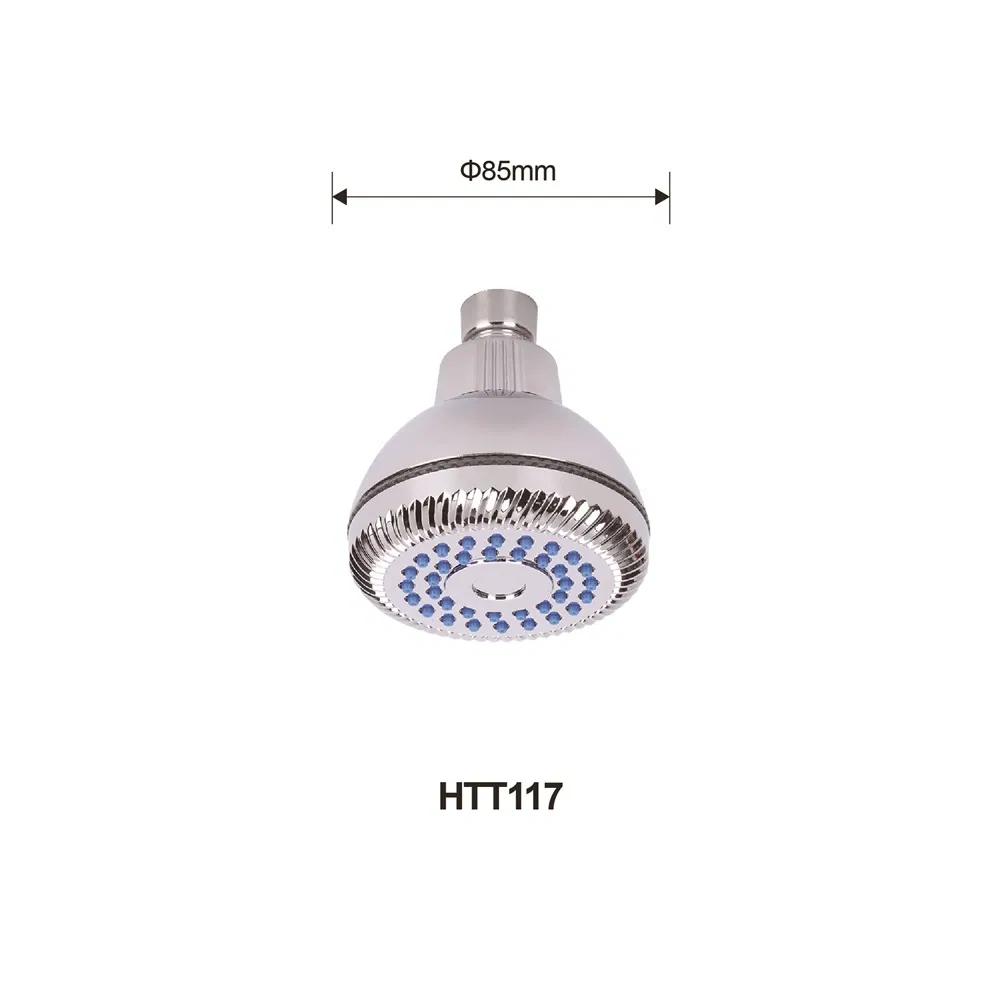 Chrome ABS Plastic Small Overhead Top Shower Head