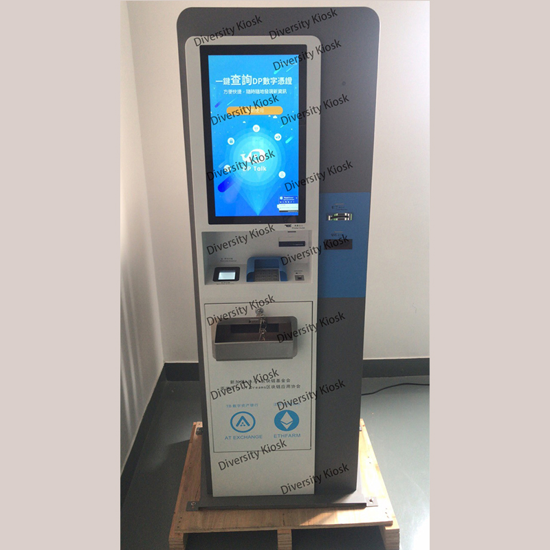 Highly Secure Industrial Quality Binance Coin ATM Cypto Currency Bitcoin ATM Kiosk Machine