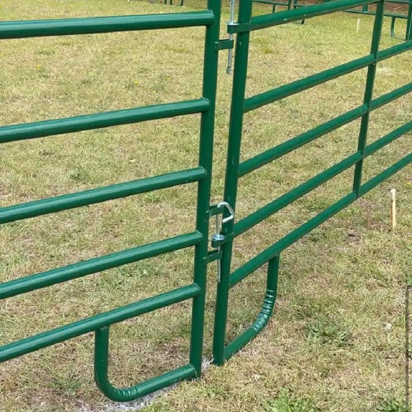Heavy Duty Galvanized Metal Round Pen Cattle Corral Fence Livestock Wire Fence Farm Horse Yard Fence Panels