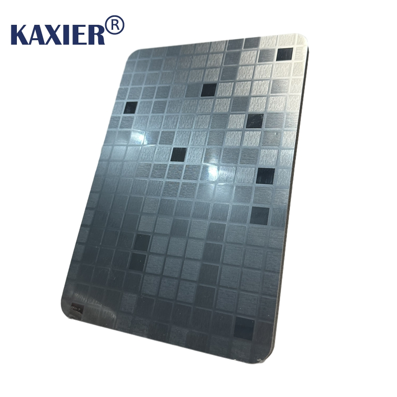 Building Material Interior Decorative 3D Marble Sheet Bamboo Charcoal Wood Veneer WPC Plastic PVC Wall Panel