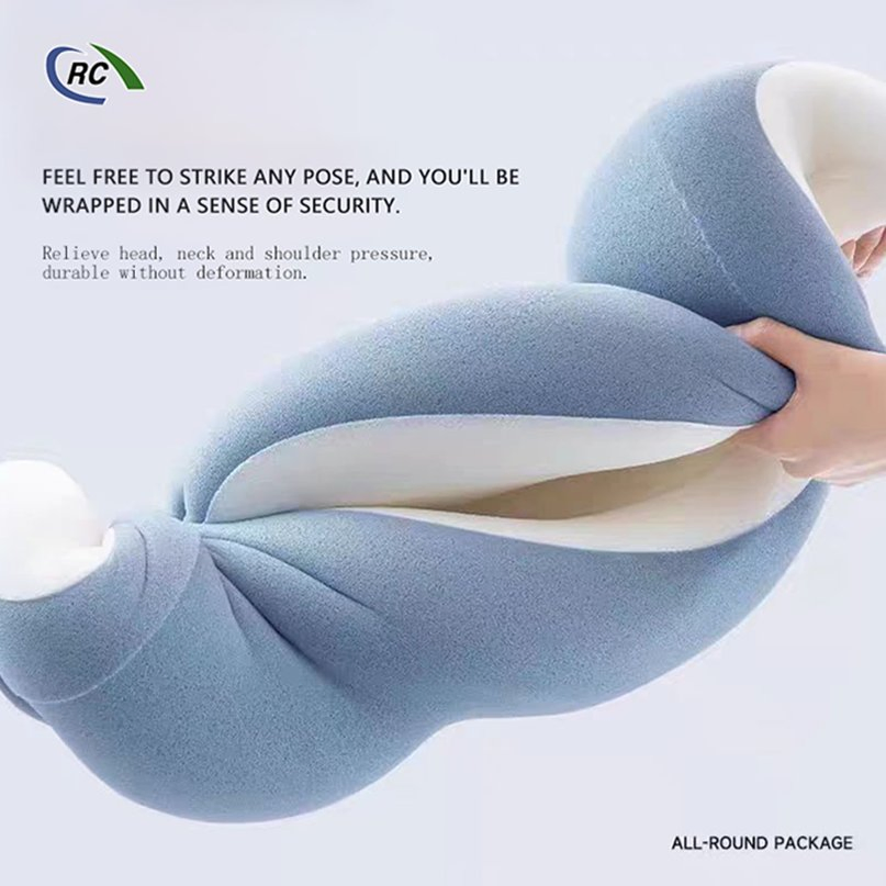 Memory Foam & Polyurethane Hybrid: Flame-Retardant Luxe Support Custom Pillow