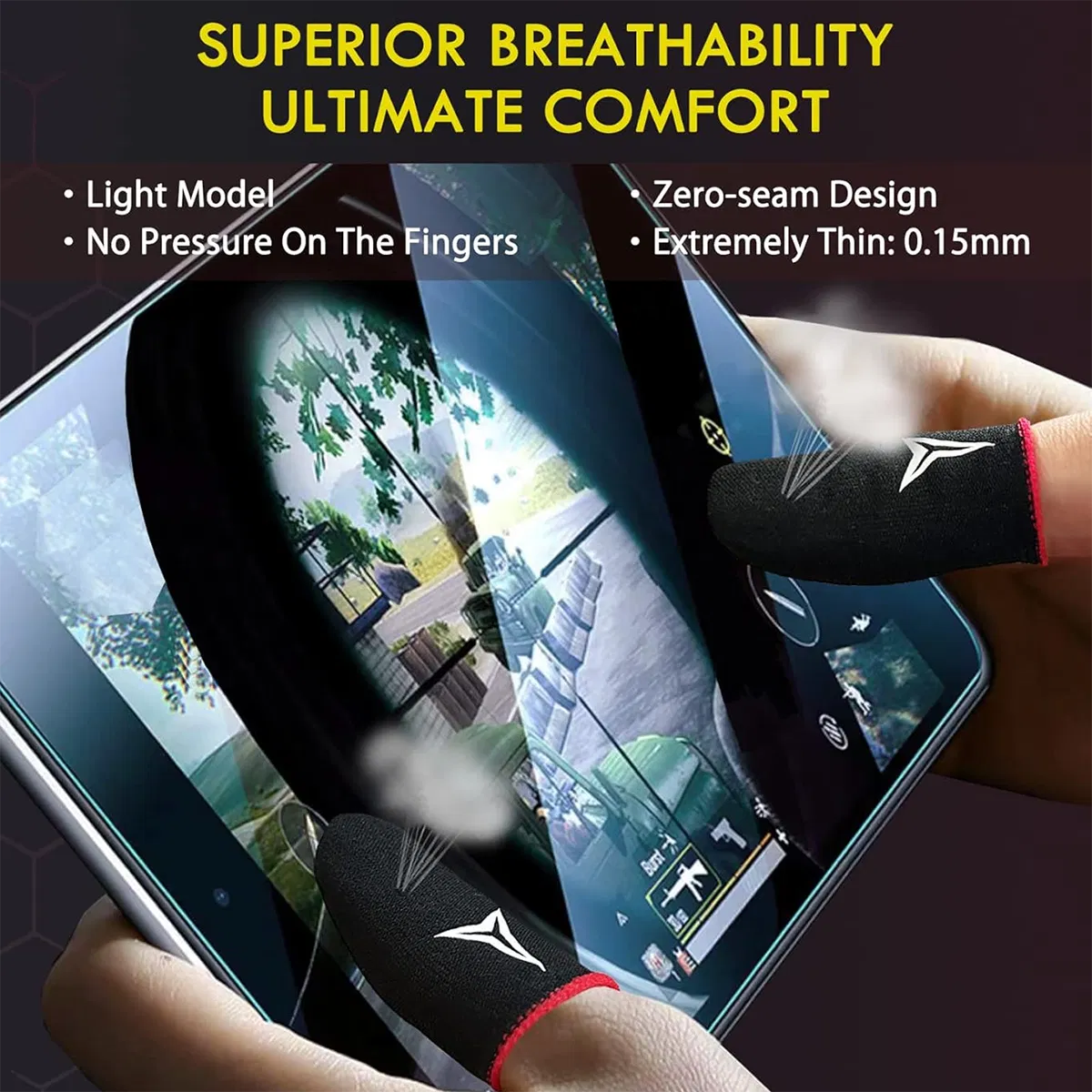 Антипотные напальчники для сенсорных экранов