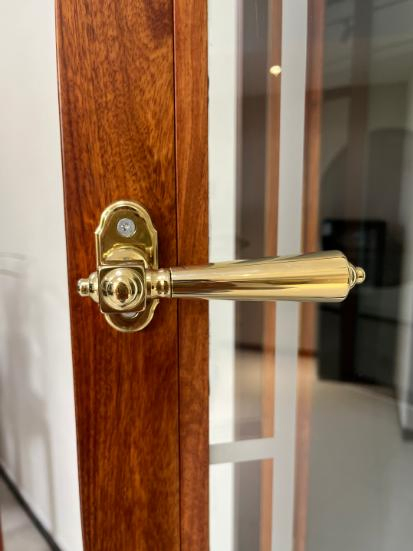 Penjoy Solid Wood Windows with Double Glazed Glass and Triple Glass for Residential House