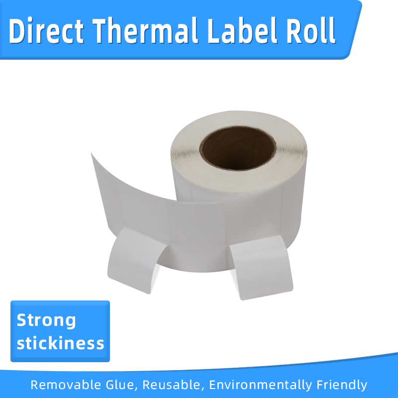 Supply Southeast Asia 100X100mm Thermal Self-Adhesive Small Roll Blank Label Material