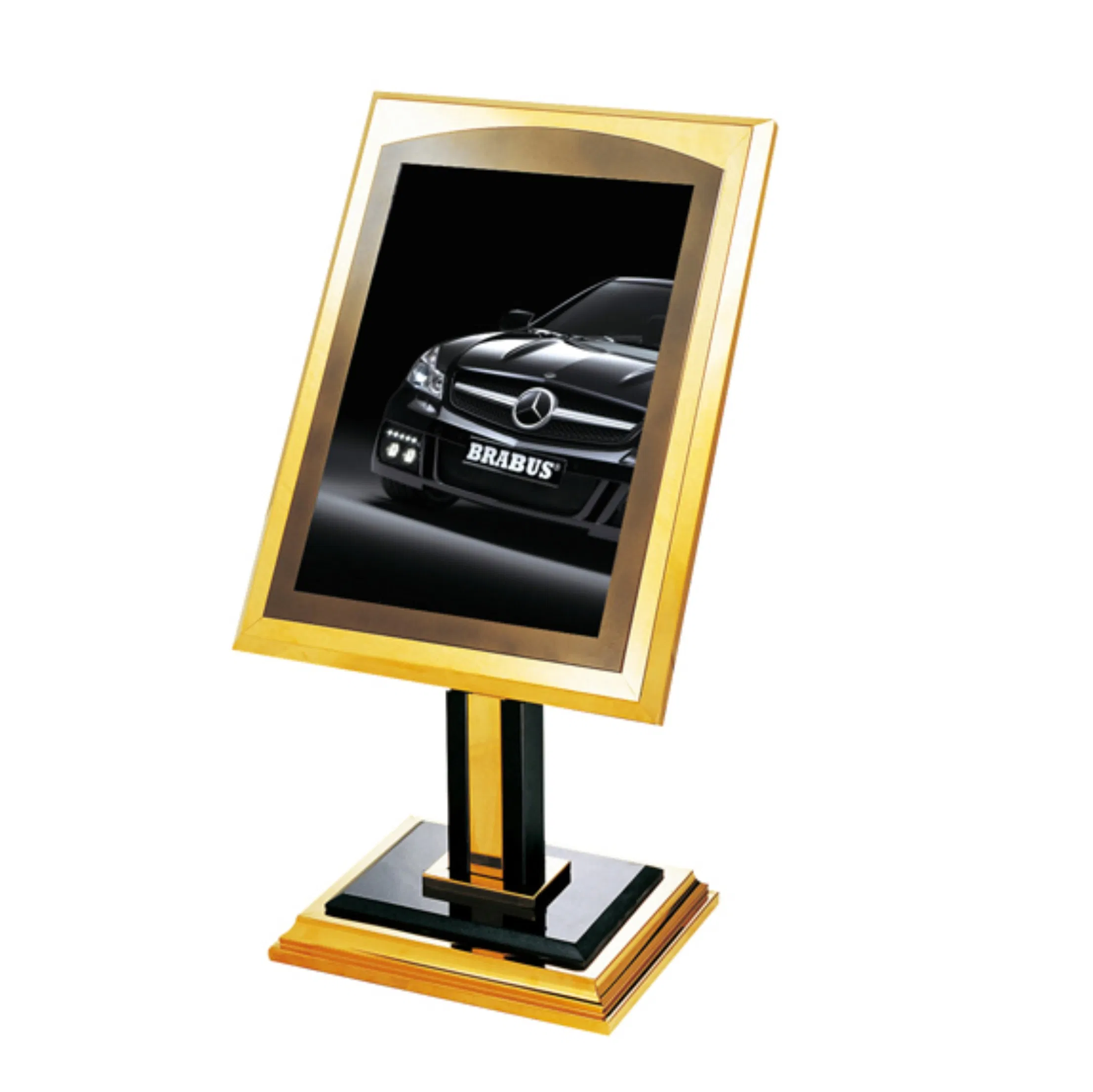 Stainless Steel Sign Stand for Lobby (ZP-01)
