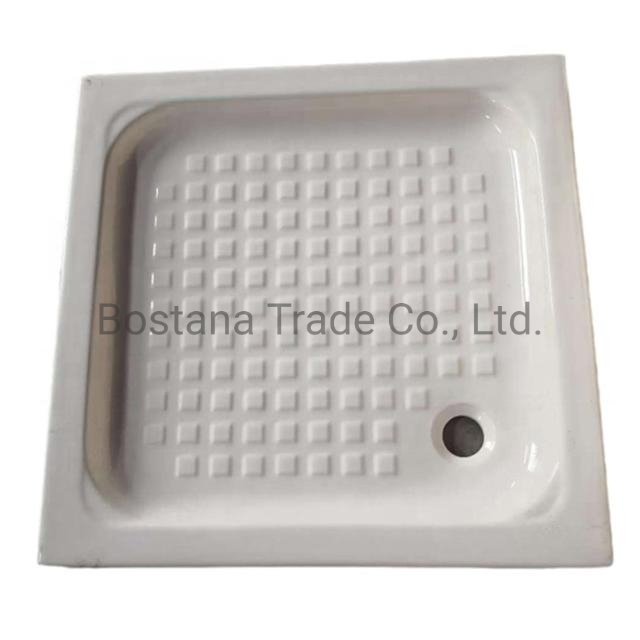 Wc Sanitaryware Good Price White Square Bathroom Ceramic Shower Tray