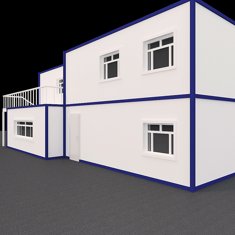 New Design Ready Made Mobile Modular Homes Prefab Flat Container House for Sale