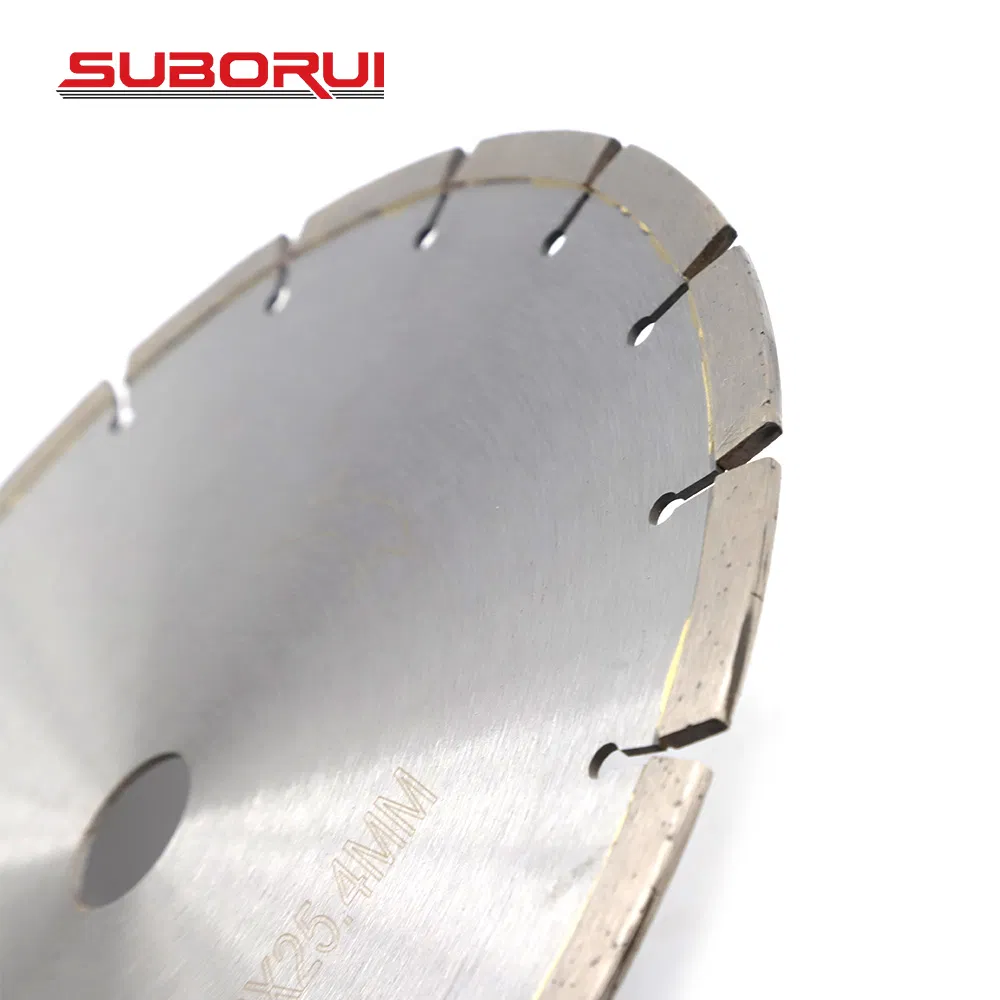 Suborui 250mm 14" 350mm Laser Welded Segment Diamond Cutting Grinding Disk Concrete Disc Saw Blade for Concrete Asphalt Brick Marble Granite Block Masonry