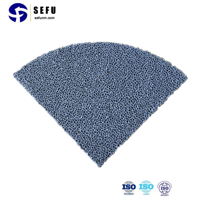 Porous Titanium Dioxide Photocatalyst Ceramic Foam Filter for Air Purification