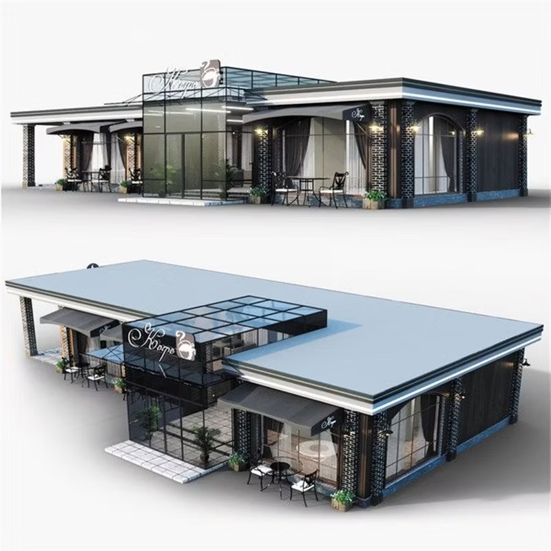 Modern Design Prefabricated Steel Structure Restaurant