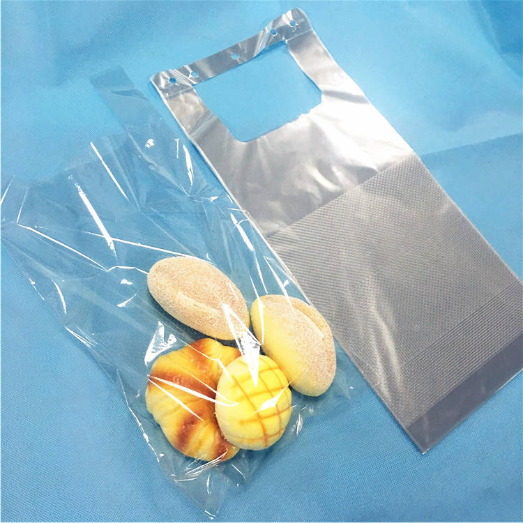 Clear Bread Bag Plastic Packaging Biscuits Cellophane Bags Customized Size