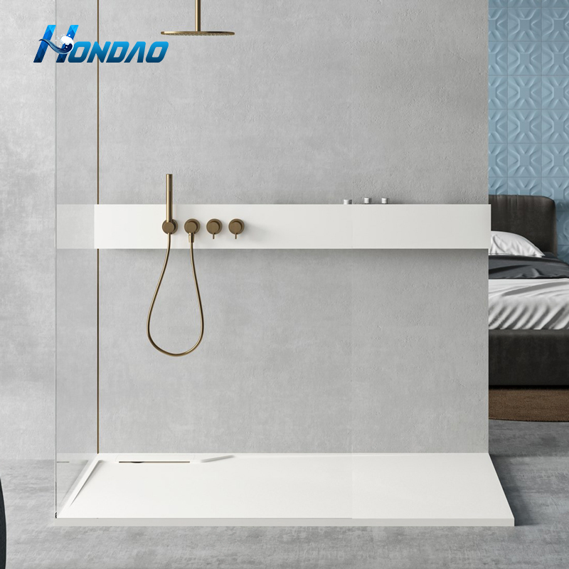 Hondao 38*38inch Acrylic Plate Shower Cubicle Shower Panel