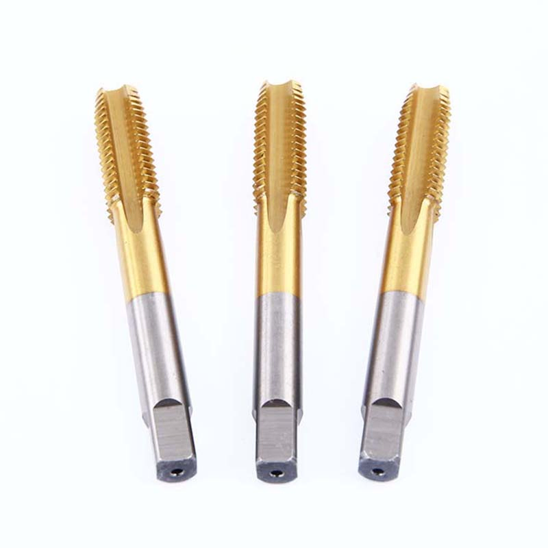 Метчик HSS M35 с покрытием оловом для нержавеющей стали