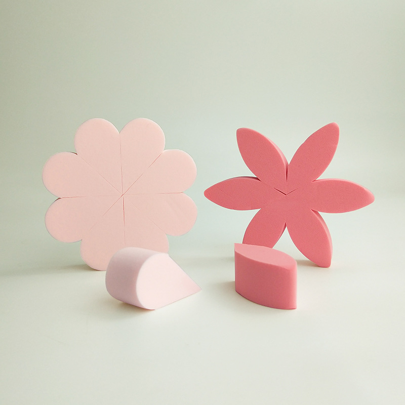 Creative Blossom Baby Face Sponge Wholesale Cosmetic Makeup Powder Puff