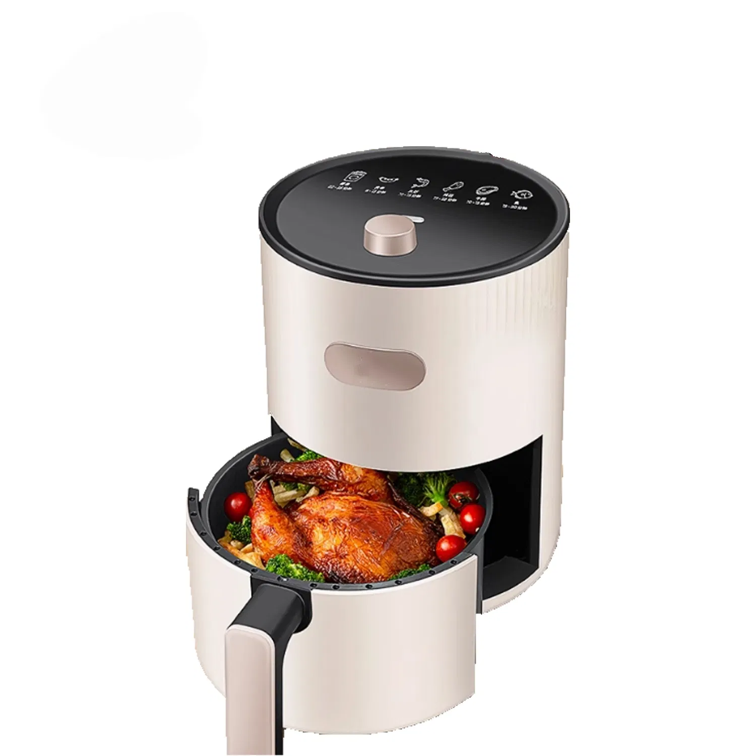 Removable Frying Basket, Cool-Touch Handle, Smart Timer Function, Baking & Roasting Smart Digital Multi-Function Family Size Air Fryer