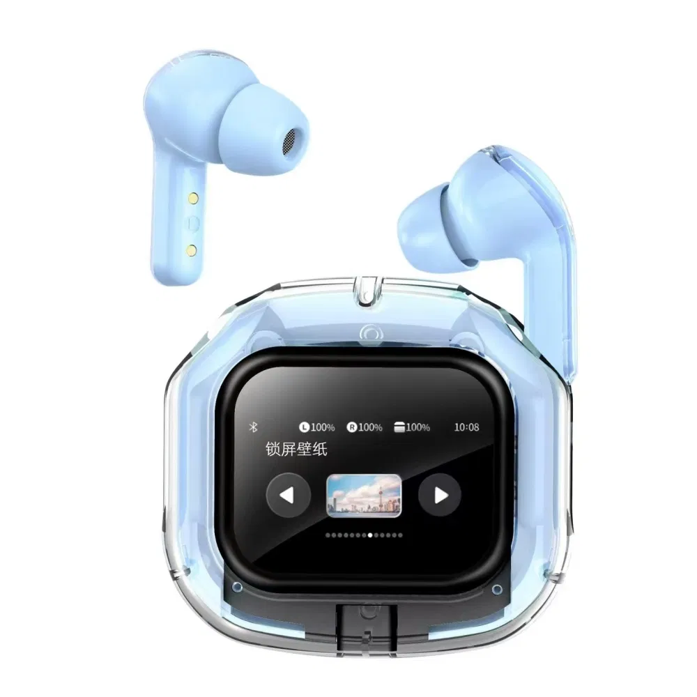 2025 Full Color Touch Screen Bluetooth 5.4 Earphone True Wireless Headphones Tws Earbuds