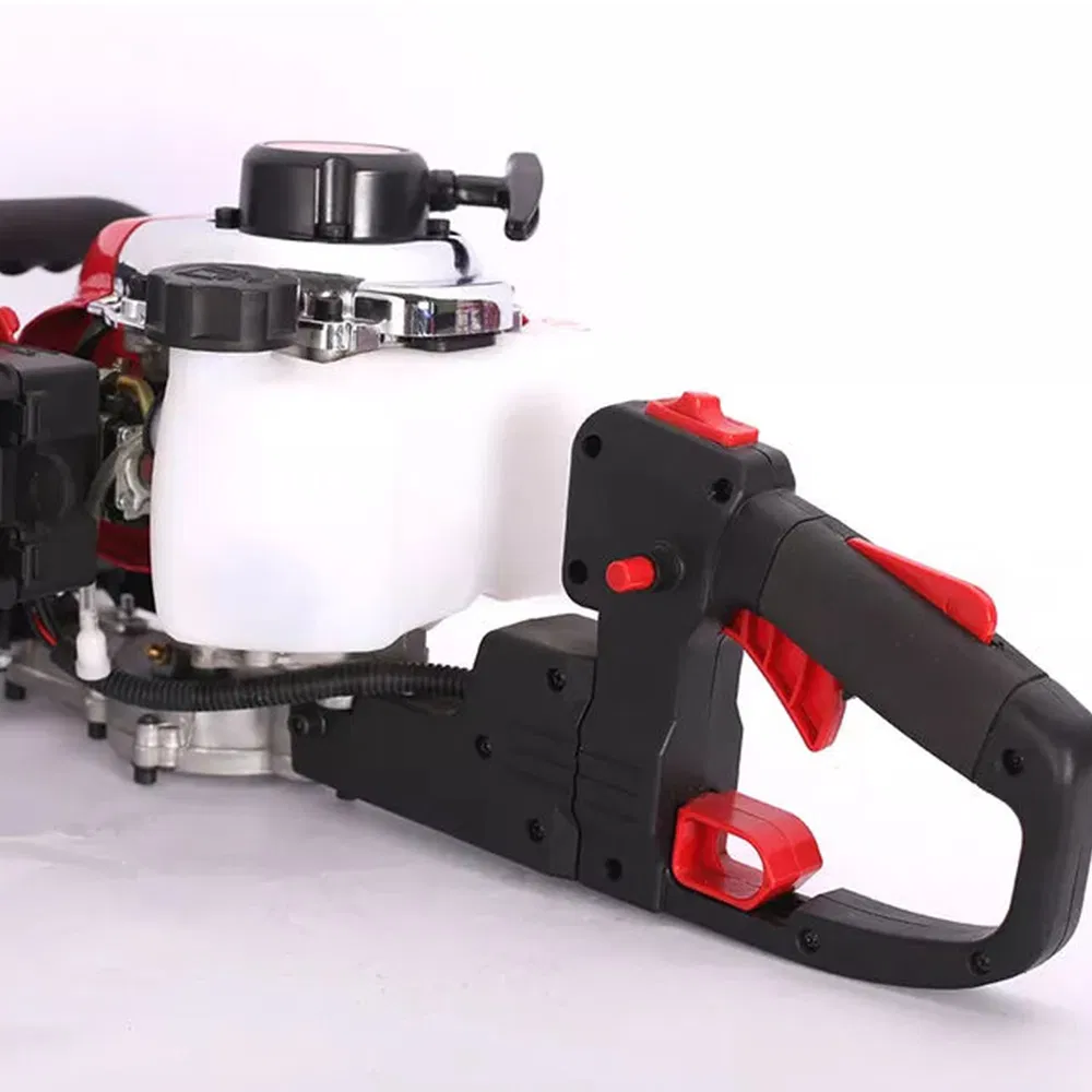 G-Carve 22.5cc 2 Stroke Gasoline Double Blade Professional Hedge Cutter Gasoline Petrol Garden Machine Hedge Trimmer