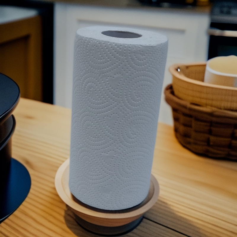 Premium Eco-Friendly Kitchen Tissue Paper Roll Virgin Wood Pulp Kitchen Towel Paper