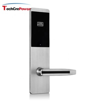 E825 Low Consume RFID Smart Hotel Room Door Lock System Hotel Lock System