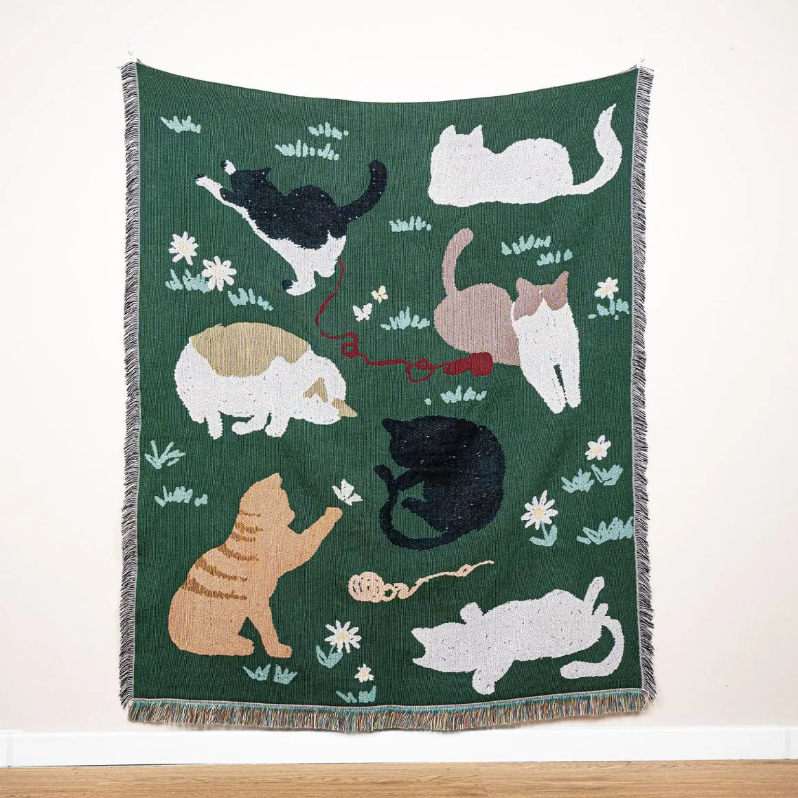 Vintage Woven Jacquard Tapestry Blanket Other Travel Picnic Blanket Custom Cozy Throw Blankets