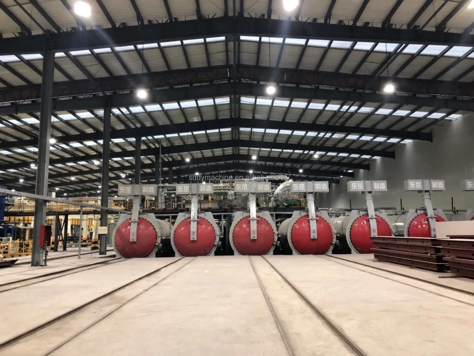 Single Autoclave Door Autoclaved Aerated Concrete Plant Brick Body Maintenance Autoclaved Aerated Cement