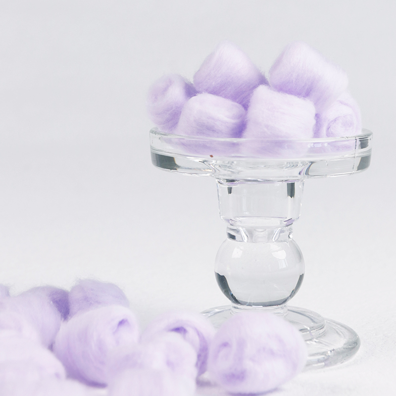 Colorful Cotton Ball Make up Wool Balls