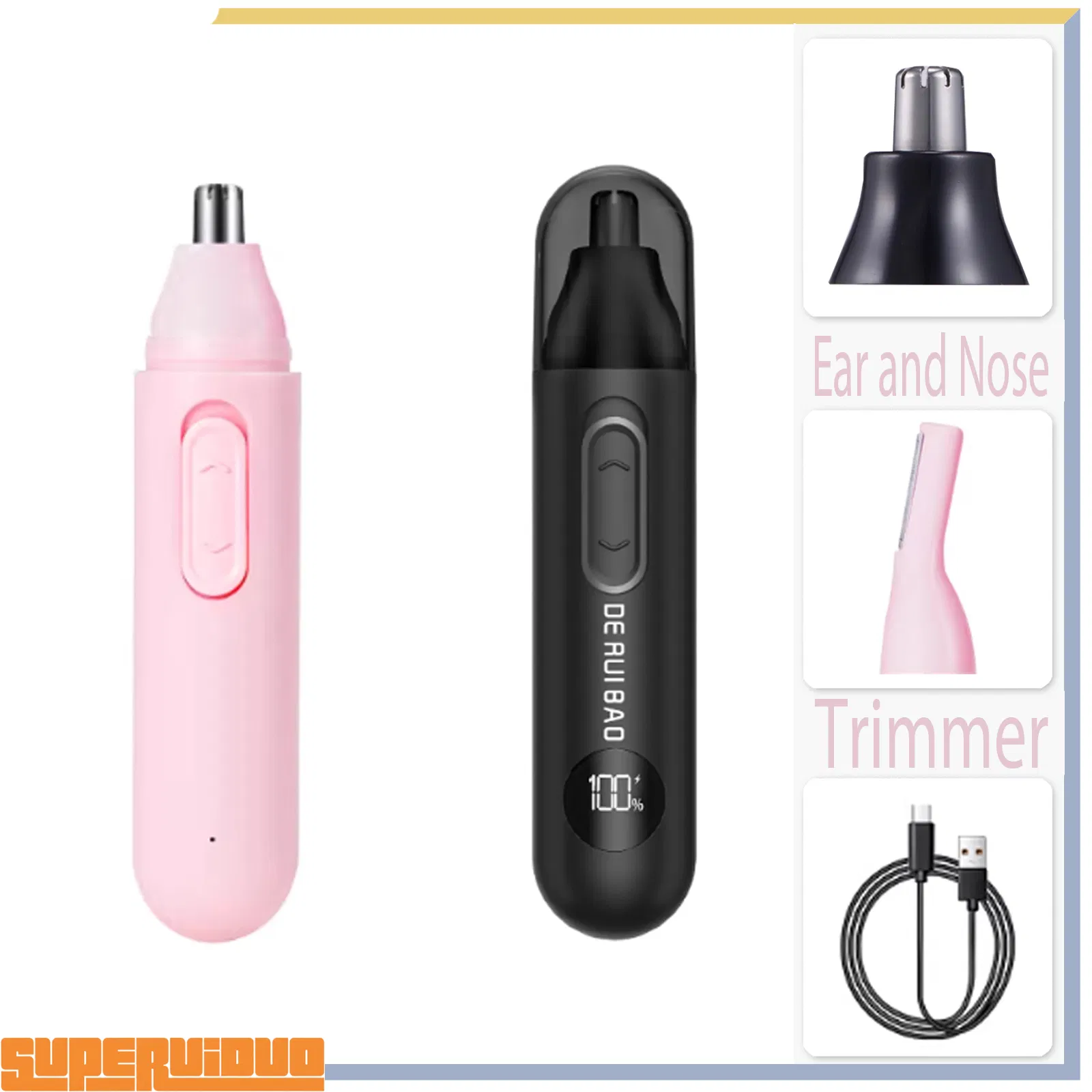 Customizable Shell Color OEM Project Nose Hair Trimmer