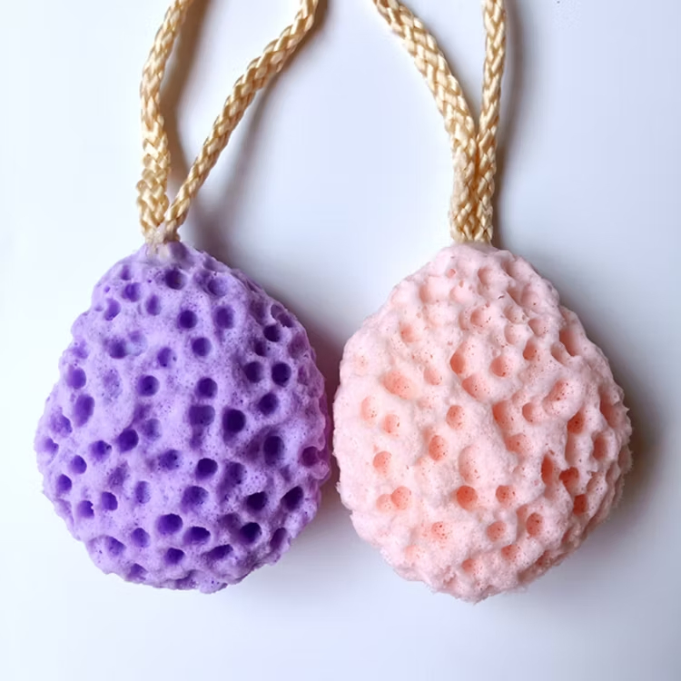 Bath Natural Polyurethane (PU) Exfoliating Sponge Cleaning Ball Baby Bath Shower Soft and Durable Body Sponge