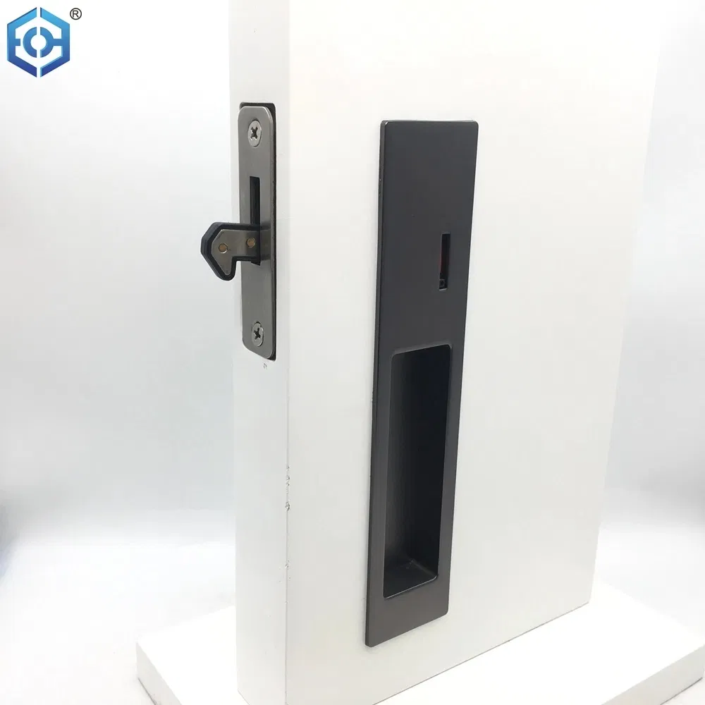 Security Door Interior Windows Aluminum Sliding Handle Lock