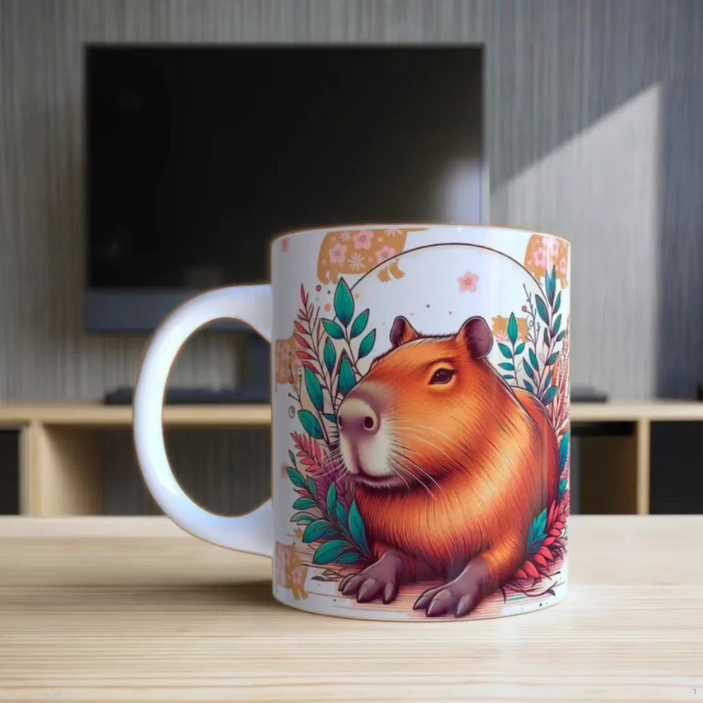 Керамическая кружка для сублимации, белая, с логотипом