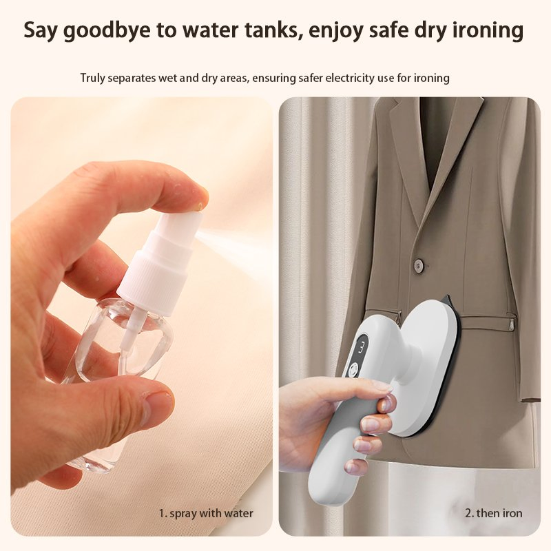 Factory Wholesale USB Rechargeable Mini Cordless Iron