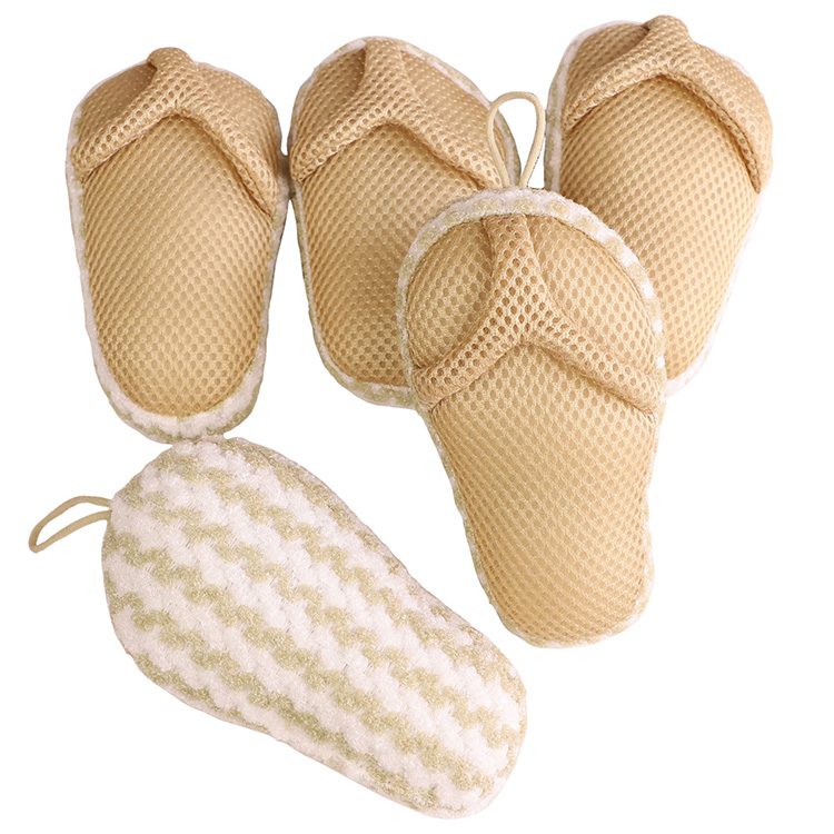 Bath Sponge Body Scrubber for Body Wash Bathroom Large Size Bathing Accessories New Design Soft Skin Care Exfoliating Bath Sponge