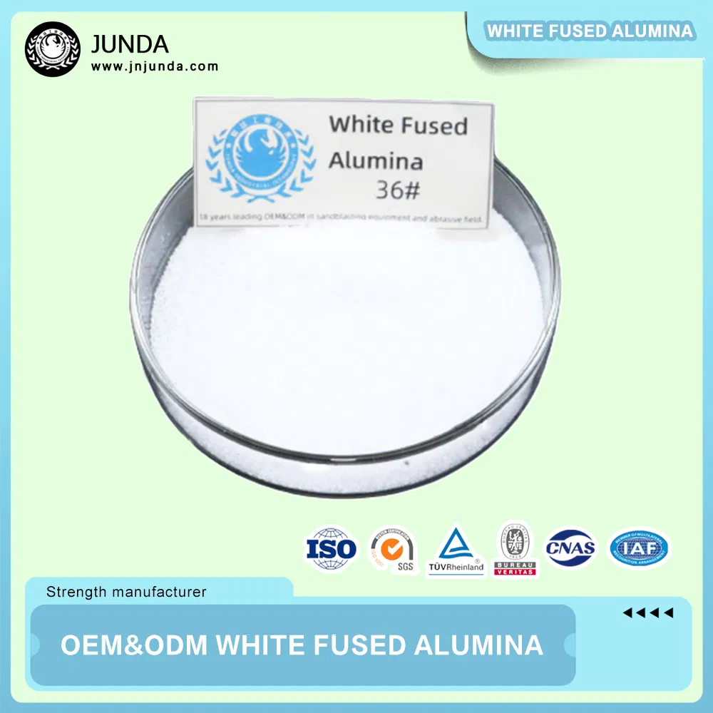 OEM&ODM Factory Direct Sale 12#-320# Abrasive Blasting White Fused Alumina Spray Coating Fused White Alumina White Fused Alumina
