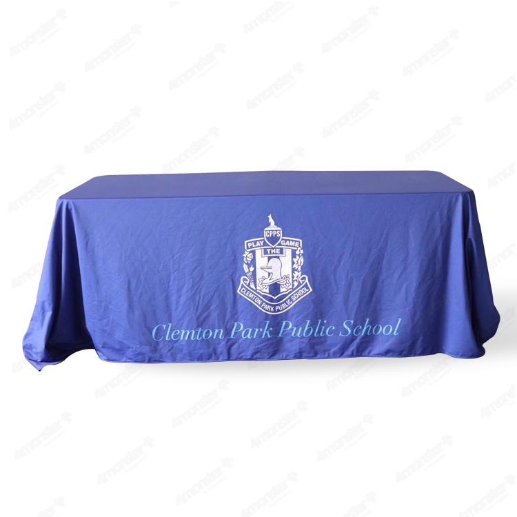 Trade Show Display Fitted Stretch Table Cover/ Tablecloth with Custom Logo