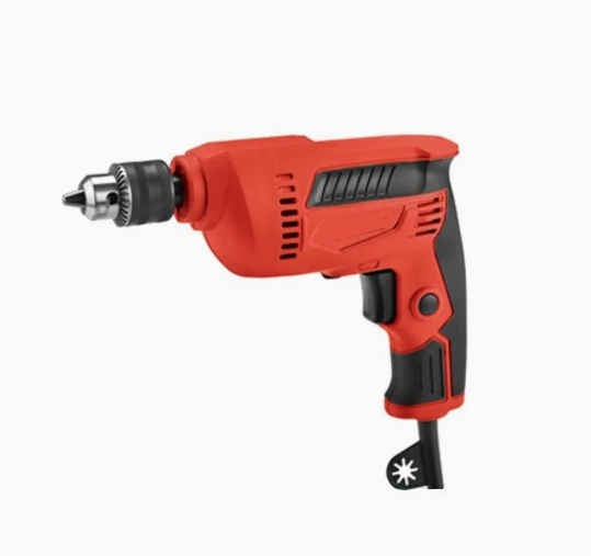 Электрическая дрель ударная 500W, 10мм, набор