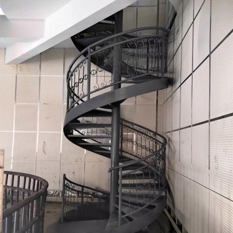 Hot-DIP Galvanized Heavy-Duty Steel Stairs for Industrial Applications