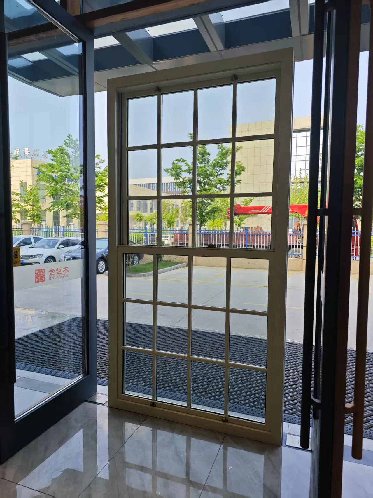 Composite Window - Wood Clad Aluminum Window-Double Hung