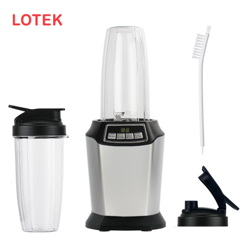 Robust Heavy Duty Ice Crushing Smoothie Blender with BPA Free Cups