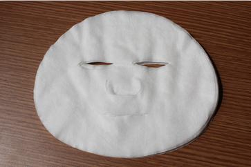 Non Woven Disposable Lint Free Cotton Facial Mask Sheet Compressed