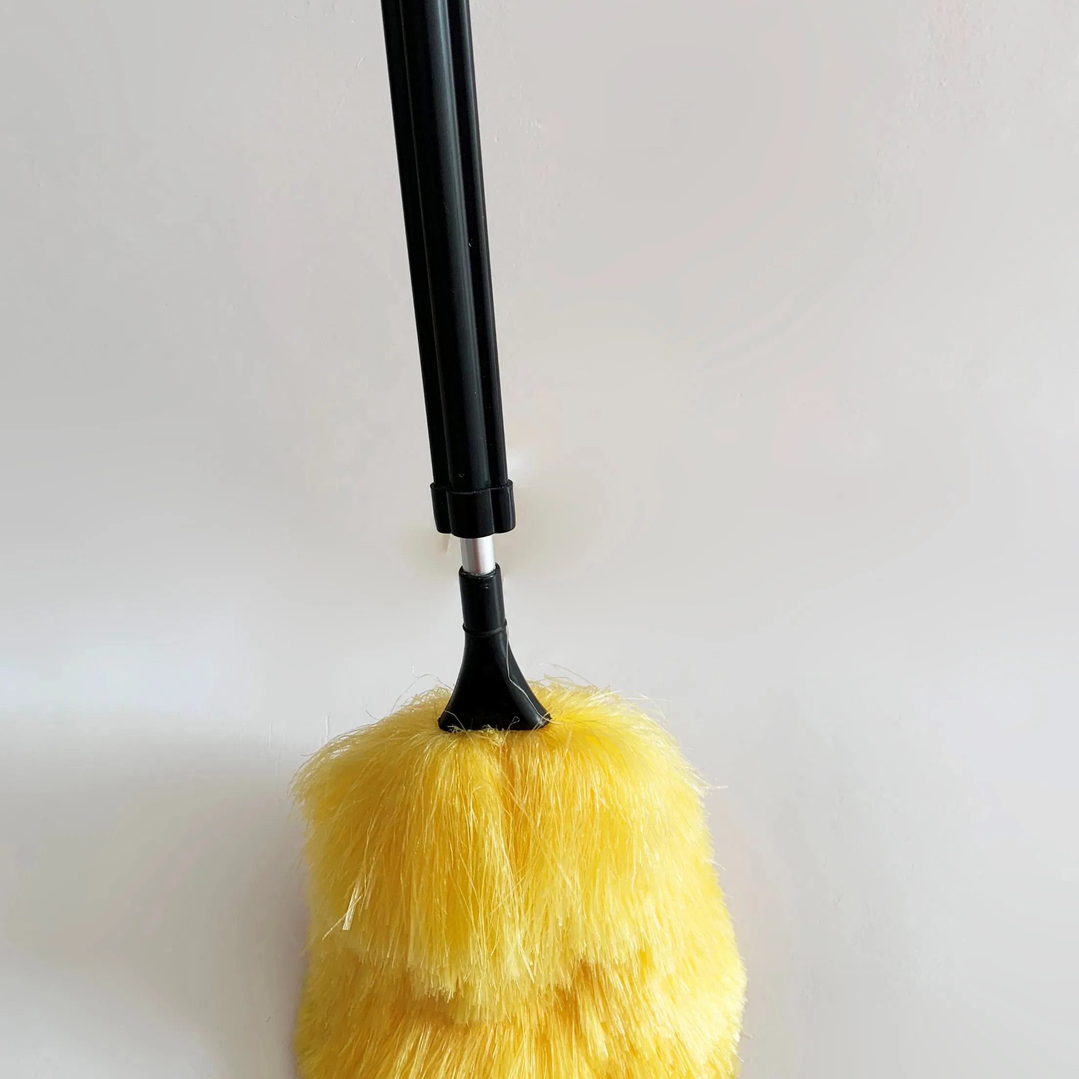 Telescopic Static Duster with Aluminum & PVC Telescopic Handle and PP Block with PP Duster Head for Furniture and Cabinet Cleaning
