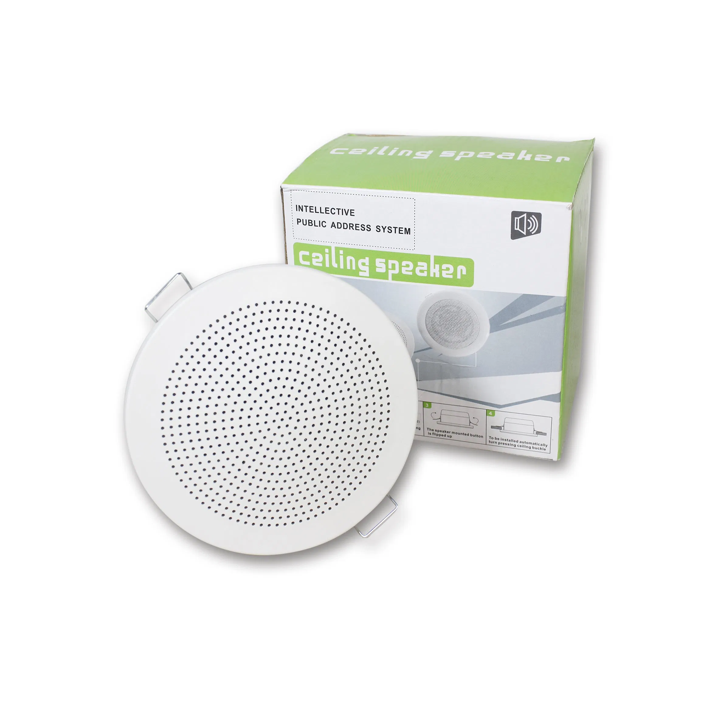 Multi Home Audio System 3 Inch 8ohm ABS Waterproof Ceiling Speaker with Standard and Wet Proof Versions Speaker Shower Use
