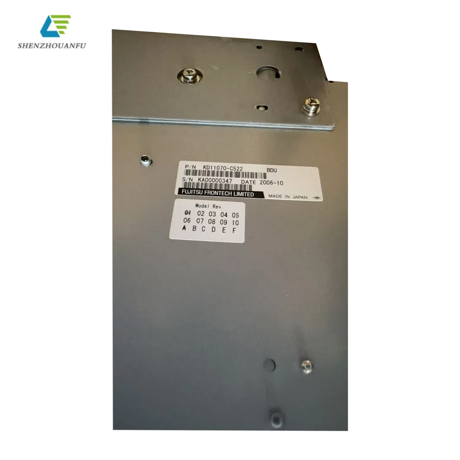 ATM Kiosk Cash Dispenser Unit Fujitsu Kd11070-C521 Single Cassette Bill Dispensing Module